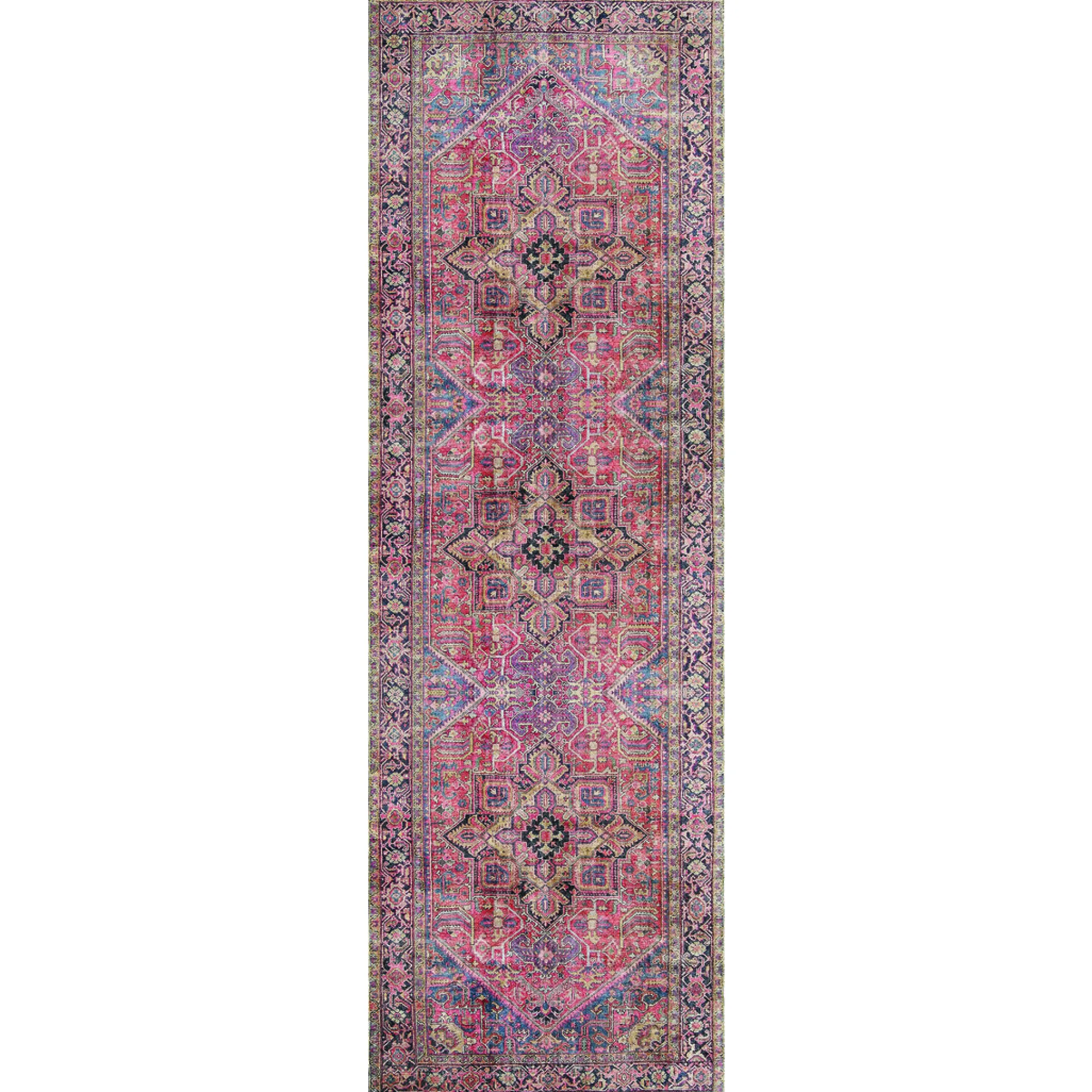 Aida (matto 80x200 cm punainen)