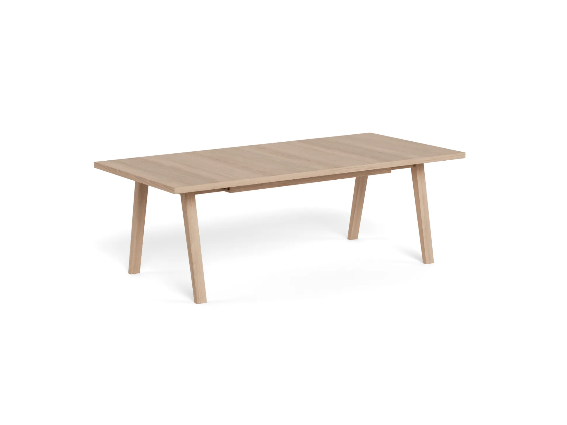 A-Line (ruokapöytä 210x100x74 cm valkoöljytty tammi)