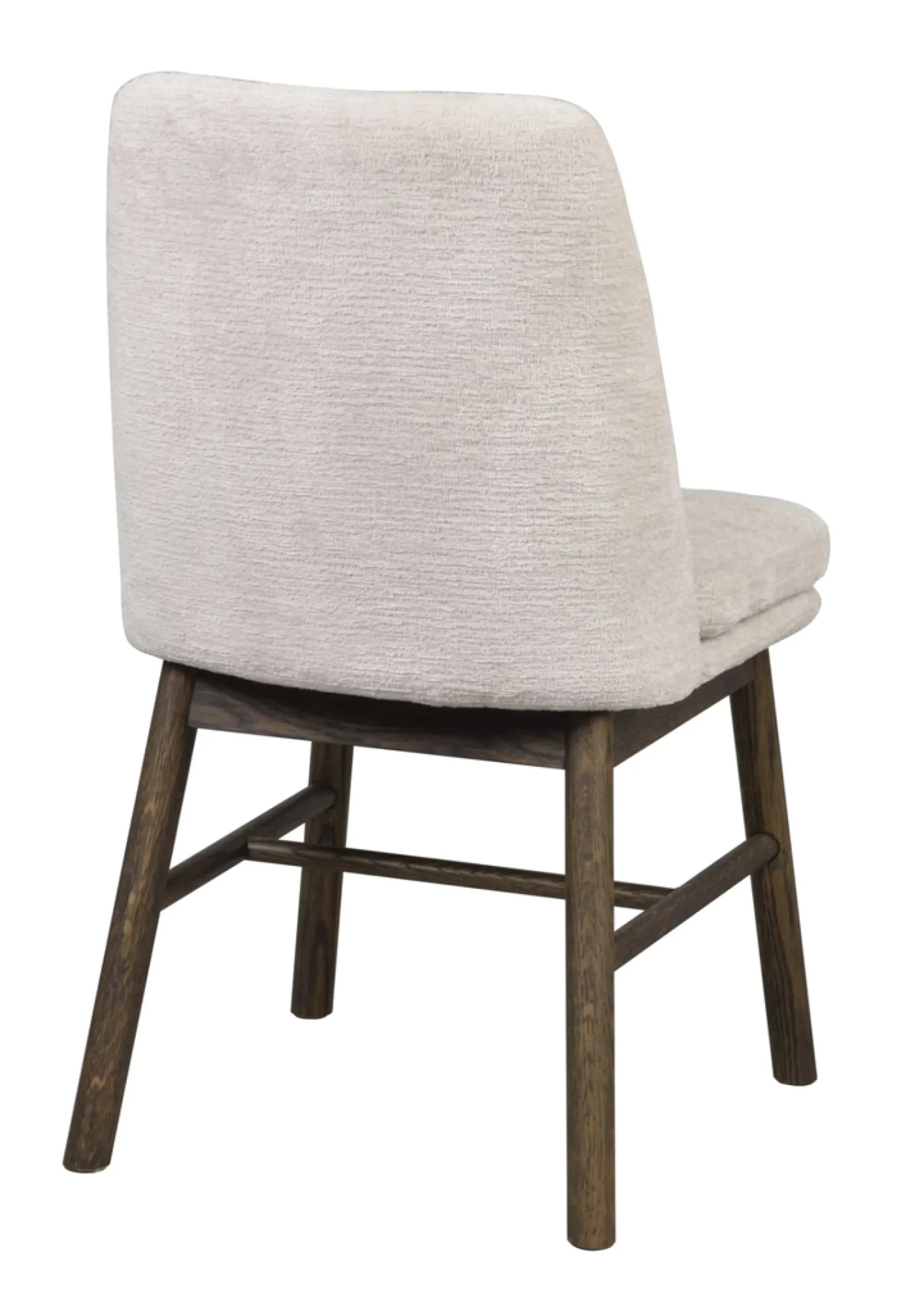 Amesbury (ruokatuoli vaalea beige kangas/ruskea tammi jalat)