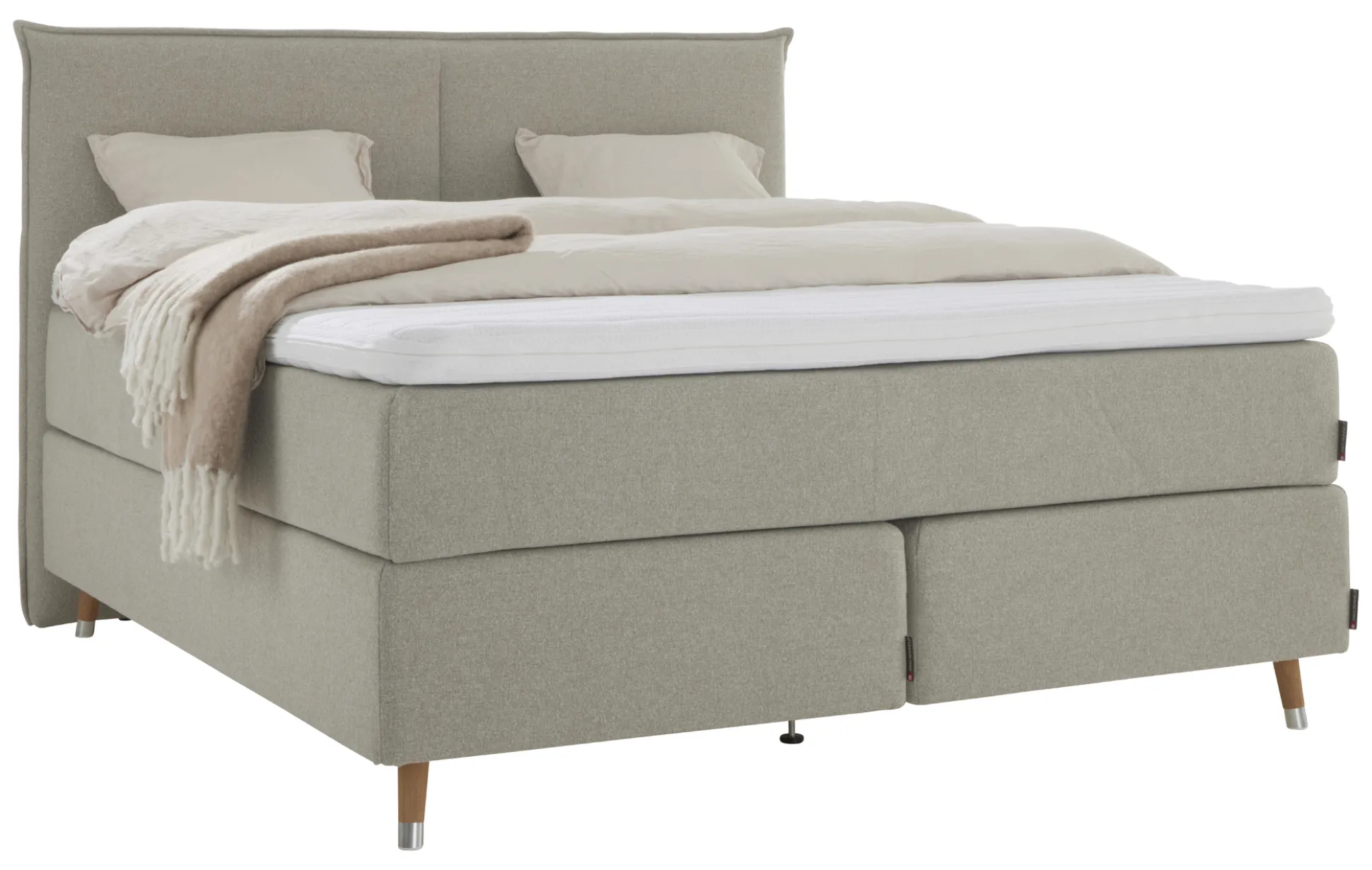 Asko Bonnell Balance (jenkkisänky 5-vyöh. 160x200cm hard beige (sis. relax pp + pääty))