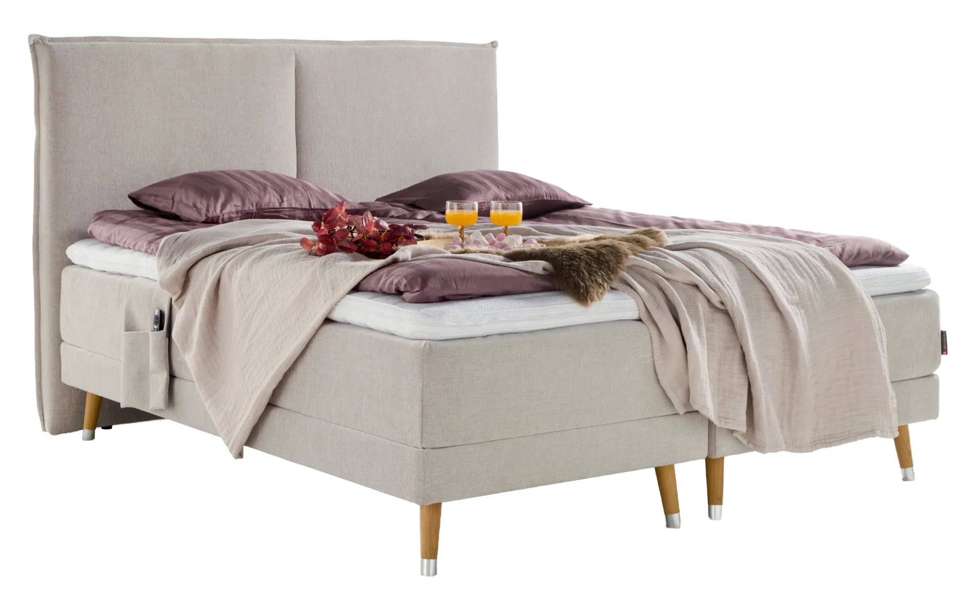 Asko Bonnell Balance (moottorisänky 5-vyöh 180x200cm, hard, beige (sis. balance pp + balance pääty))