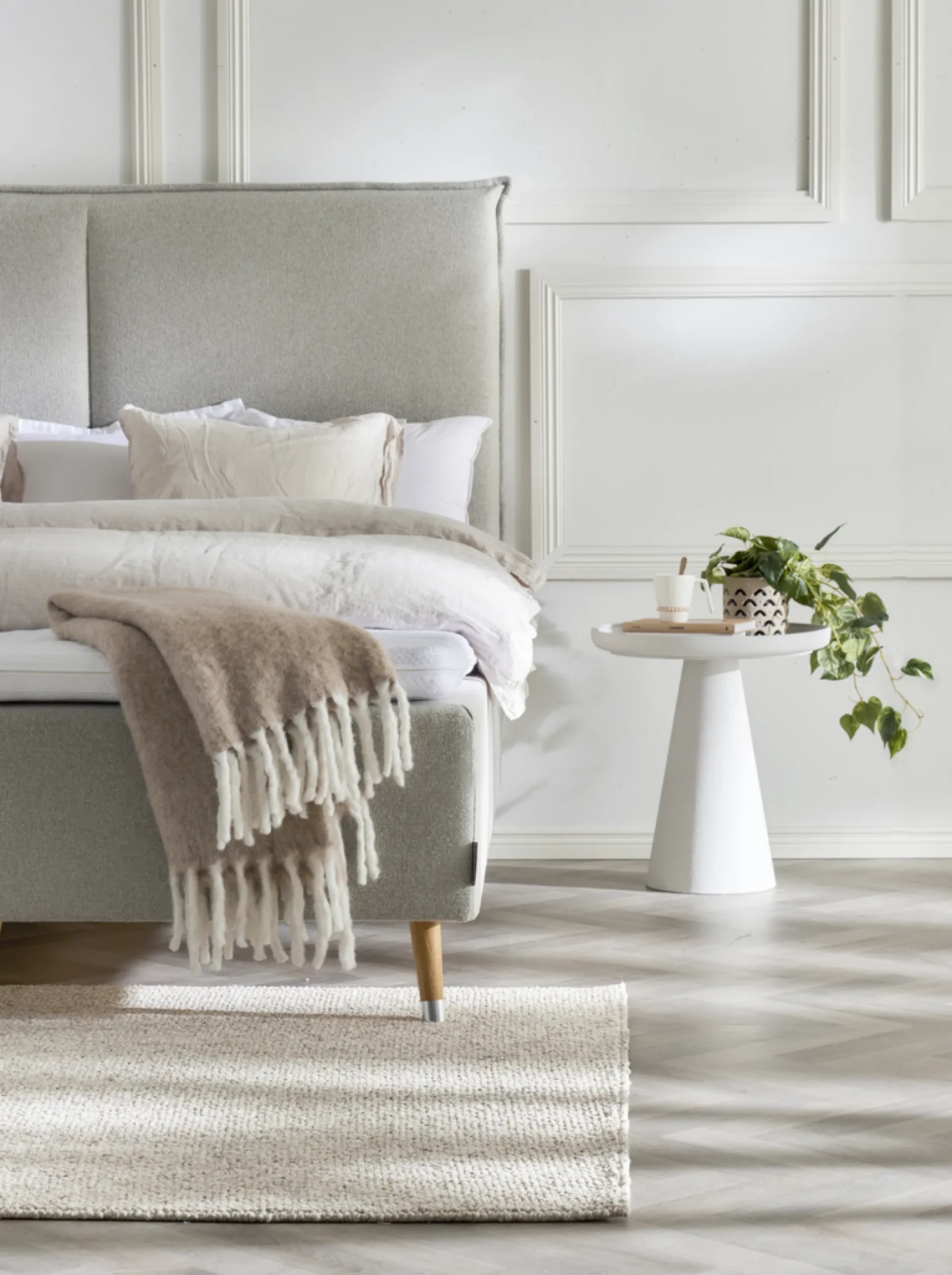 Asko Bonnell Balance (runkopatja 160x200cm hard beige sis. pääty ei petauspatja)