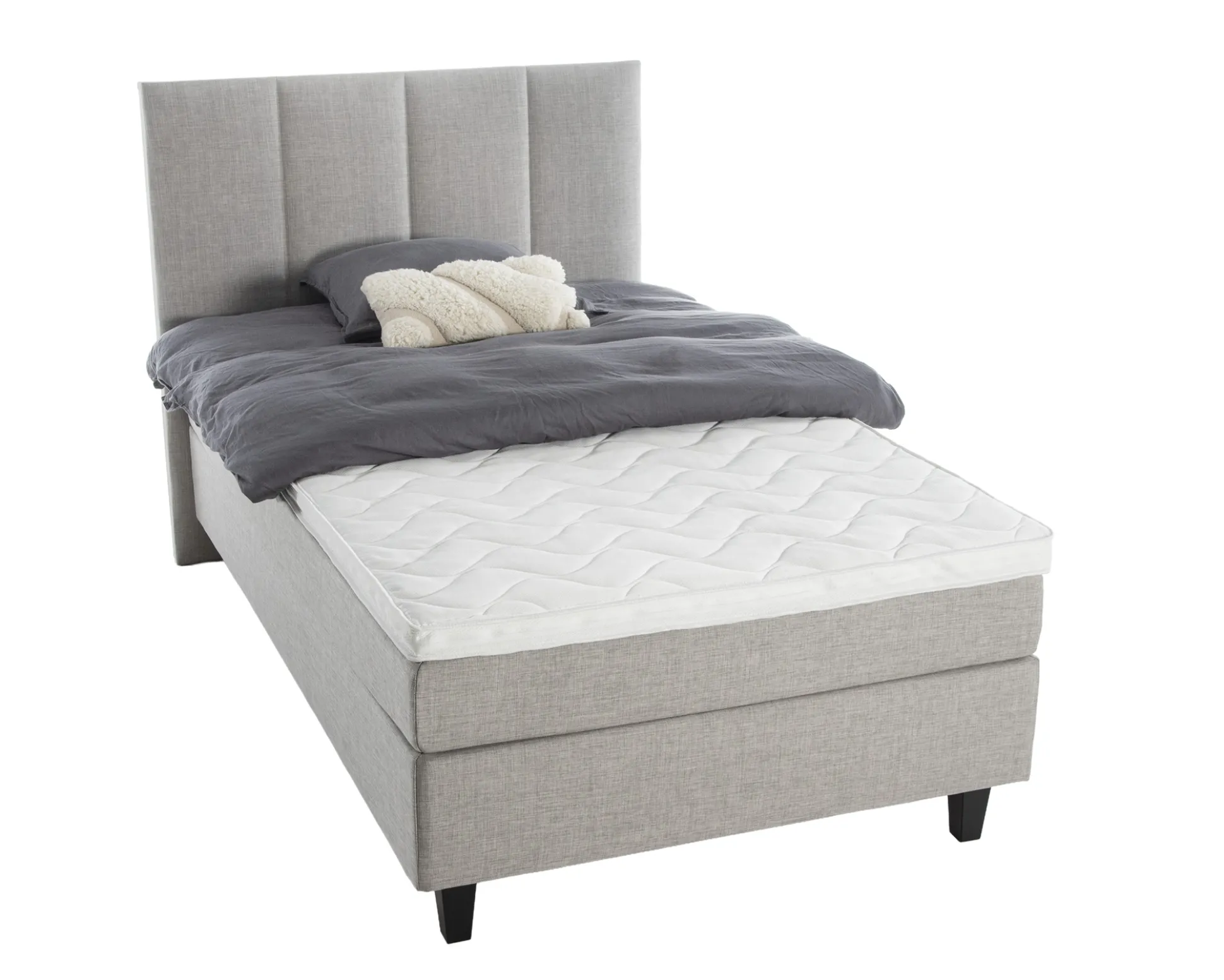 Asko Bonnell Basic (jenkkisänky 120x200cm sis. Comfort petauspatja + pääty)