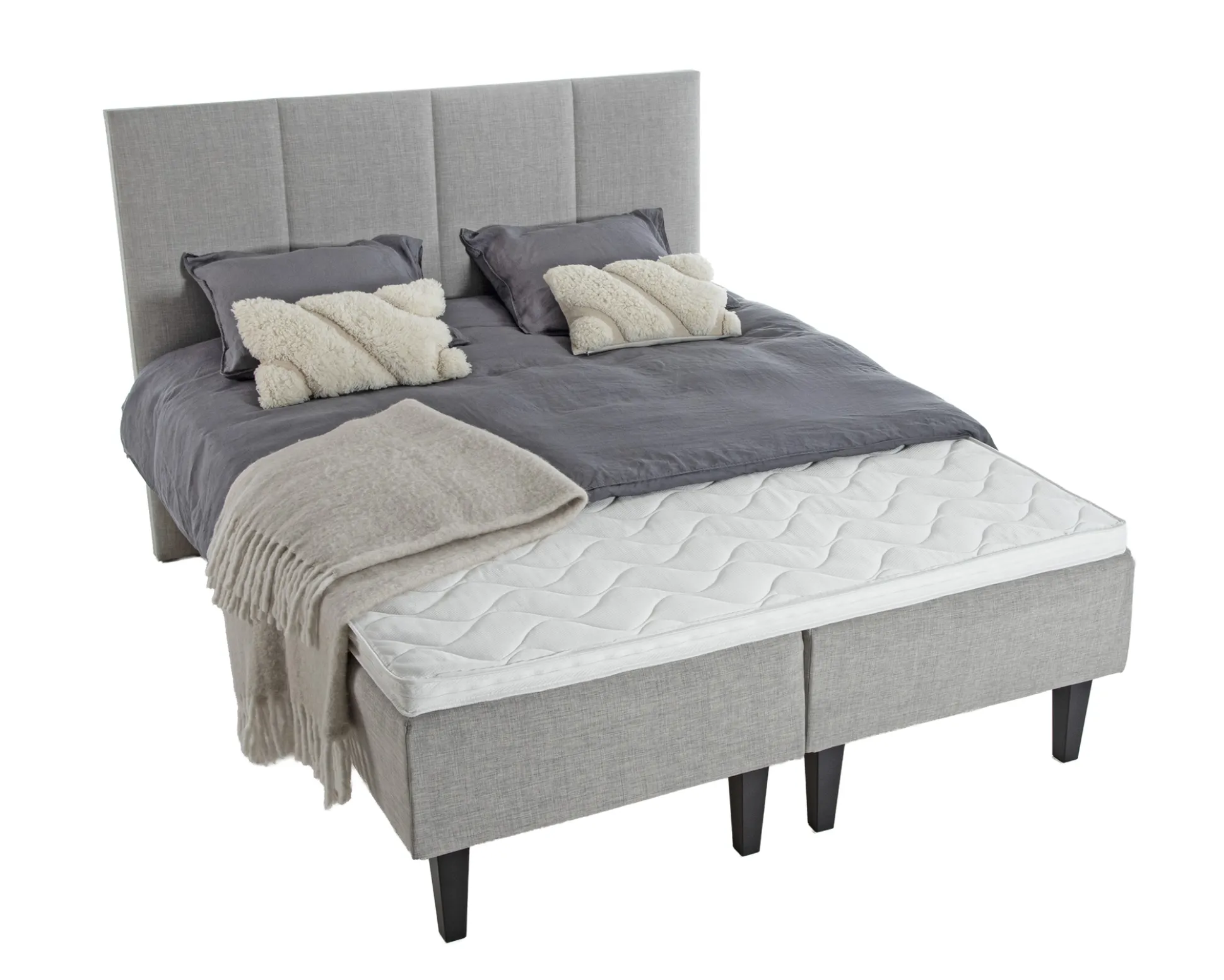 Asko Bonnell Basic (runkopatja 160x200cm sis. Supersoft petauspatja + pääty)