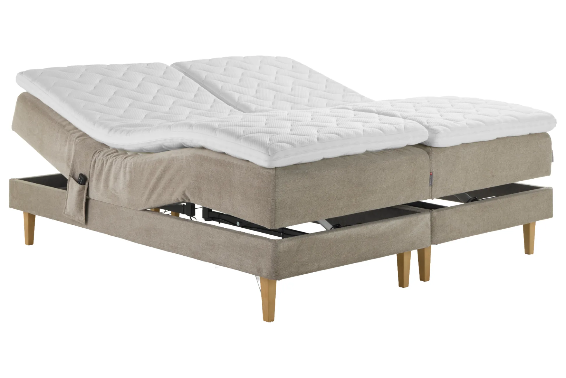 Asko Bonnell Comfort Plus (moottorisänky 180x200cm hard/hard Moon 05 sis. Harmony petauspatja)