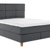 Asko Bonnell Dreamflow (jenkkisänky vyöhyke 160x200cm medium t-harmaa (sis. 8cm älyvaahto pp + isoruutu pääty))