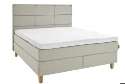 Asko Bonnell Dreamflow (jenkkisänky vyöhyke 160x200cm medium/hard beige (sis. 6cm älyvaahto pp + isoruutu pääty))