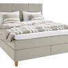 Asko Bonnell Dreamflow (jenkkisänky vyöhyke 180x200cm medium beige (sis. 8cm älyvaahto pp + isoruutu pääty))