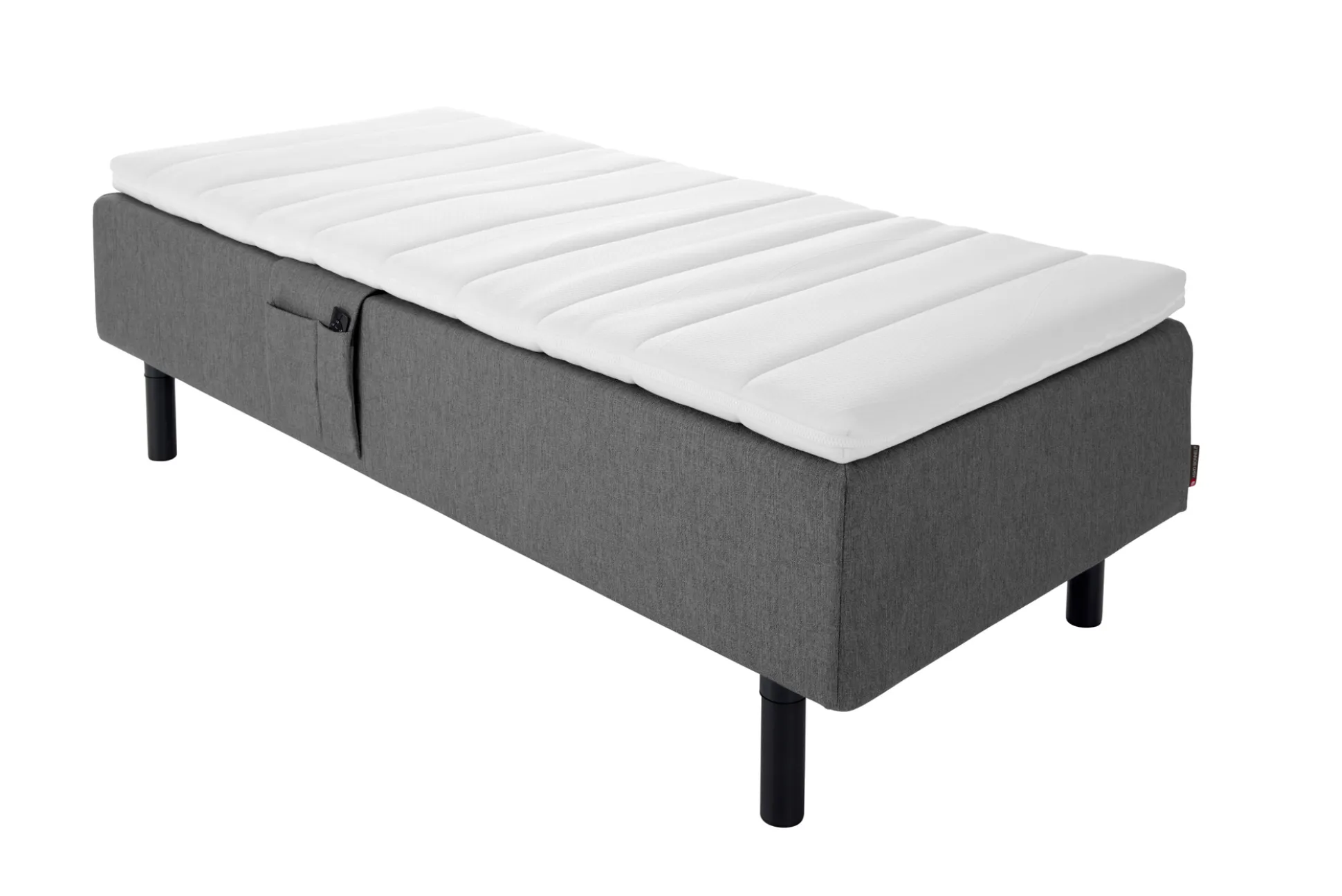 Asko Bonnell Dreamflow (moottorisänky vyöhyke 90x200cm medium t-harmaa (sis. 8cm älyvaahto pp))