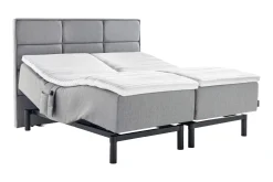 Asko Bonnell Dreamflow (moottorisänky vyöhyke 180x200cm medium/hard harmaa (sis. 8cm älyvaahto pp + isoruutu pääty))