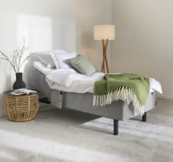 Asko Bonnell Dreamflow (moottorisänky vyöhyke 90x200cm medium harmaa (ei sis. pp))