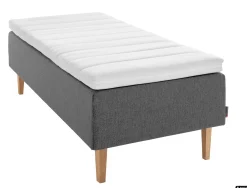 Asko Bonnell Dreamflow (runkopatja 90x200cm medium, tummanharmaa sis. 6cm älyvaahto-petauspatja)