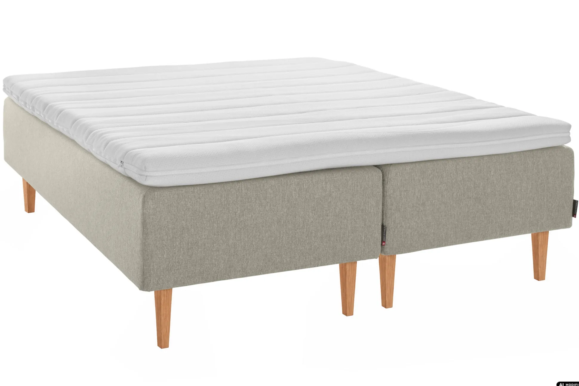 Asko Bonnell Dreamflow (runkopatja 180x200cm medium, beige sis. 6cm älyvaahto-petauspatja)