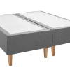 Asko Bonnell Dreamflow (runkopatja 180x210cm medium/hard, tummanharmaa (ei sis. petauspatjaa))