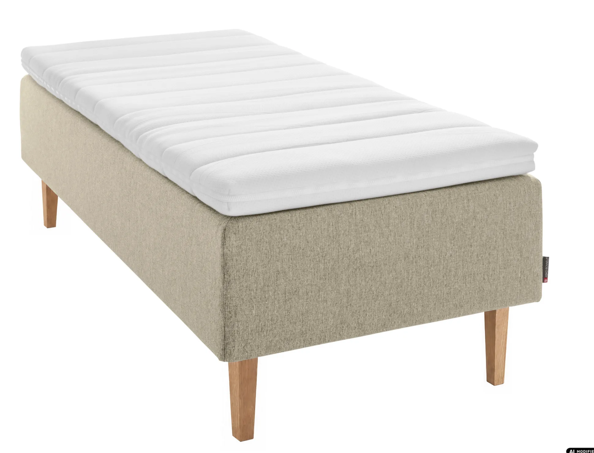 Asko Bonnell Dreamflow (runkopatja 90x200cm medium, beige sis. 6cm älyvaahto-petauspatja)