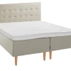 Asko Bonnell Dreamflow (runkopatja 180x210cm hard, beige sis. 8cm älyvaahto-petauspatja + pikkuruutu-pääty)