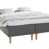 Asko Bonnell Dreamflow (runkopatja 160x200cm hard, tummanharmaa sis. 8cm älyvaahto-petauspatja)