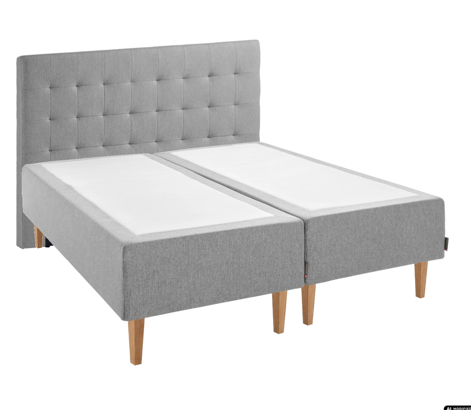 Asko Bonnell Dreamflow (runkopatja 180x210cm medium/hard, harmaa sis. pikkuruutu-pääty (ei sis. petauspatjaa))