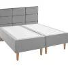 Asko Bonnell Dreamflow (runkopatja 180x210cm medium, harmaa sis. isoruutu-pääty (ei sis. petauspatjaa))
