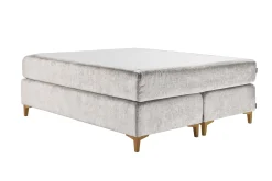Asko Bonnell Harmony (jenkkisänky 180x200cm hard/hard, Unic 23 vaaleanharmaa, sis. pääty (ei sis. petauspatjaa))