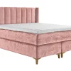 Asko Bonnell Harmony (jenkkisänky 160x200cm hard/hard, Unic 19 roosa, sis. Basic-petauspatja + pääty)
