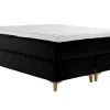 Asko Bonnell Harmony (jenkkisänky 180x200cm hard/hard, Unic 26 musta, sis. Basic-petauspatja)