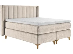 Asko Bonnell Harmony (jenkkisänky 160x200cm medium/medium, Unic 4 hiekka, sis. Supersoft-petauspatja + pääty)