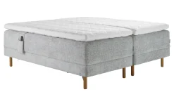 Asko Bonnell Harmony (moottorisänky 180x200cm medium/hard, Unic 23 vaaleanharmaa, sis. Basic-petauspatja)