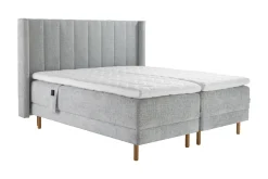 Asko Bonnell Harmony (moottorisänky 180x200cm medium/medium, Unic 23 vaaleanharmaa, sis. Supersoft-petauspatja + pääty)