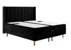Asko Bonnell Harmony (moottorisänky 180x200cm medium/medium, Unic 26 musta, sis. pääty (ei sis. petauspatjaa))