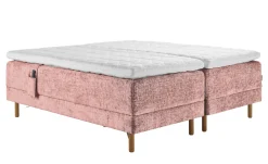 Asko Bonnell Harmony (moottorisänky 180x200cm medium/medium, Unic 19 roosa, sis. Basic-petauspatja)