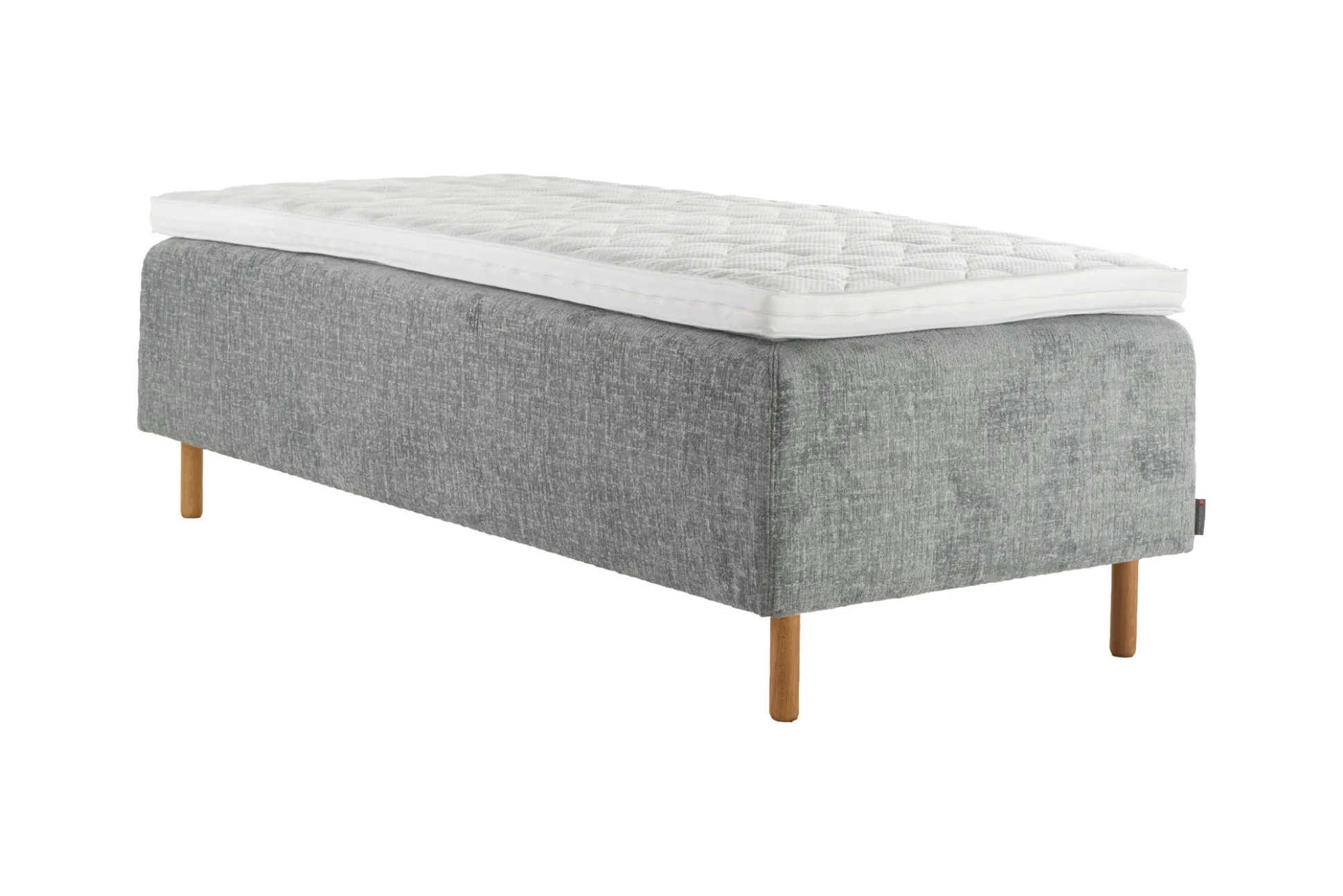 Asko Bonnell Harmony (runkopatja 80x200cm medium, Unic 20 vaaleanvihreä, sis. Comfort-petauspatja)