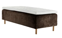 Asko Bonnell Harmony (runkopatja 80x200cm medium, Unic 9 tummanruskea, sis. Superhard-petauspatja)