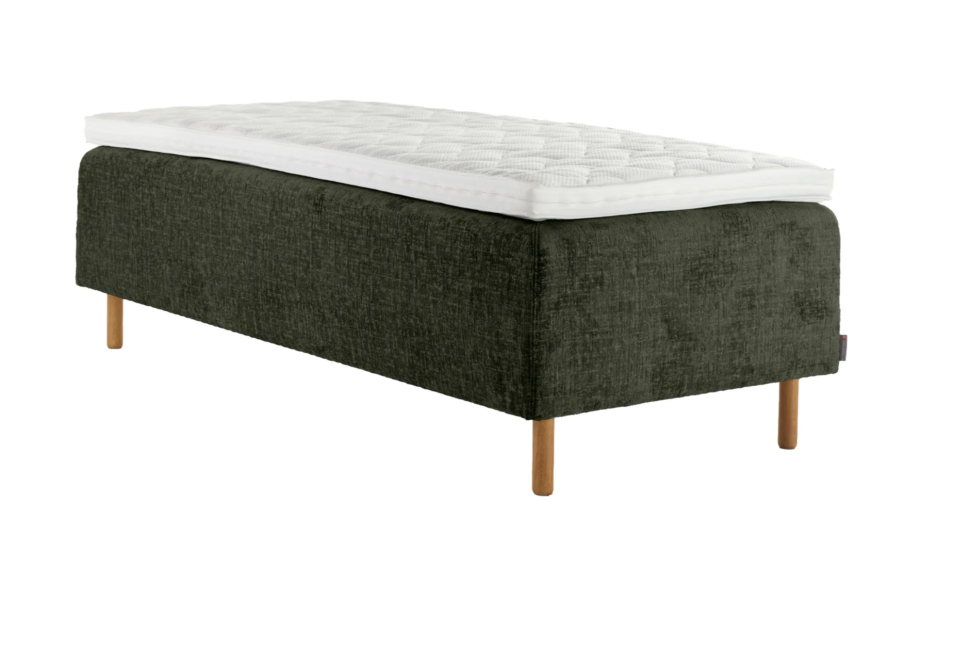 Asko Bonnell Harmony (runkopatja 90x200cm medium, Unic 15 tummanvihreä, sis. Ergo-petauspatja)