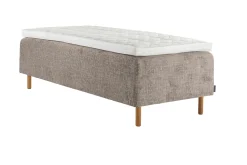 Asko Bonnell Harmony (runkopatja 90x200cm medium, Unic 21 harmaanruskea, sis. Basic-petauspatja)