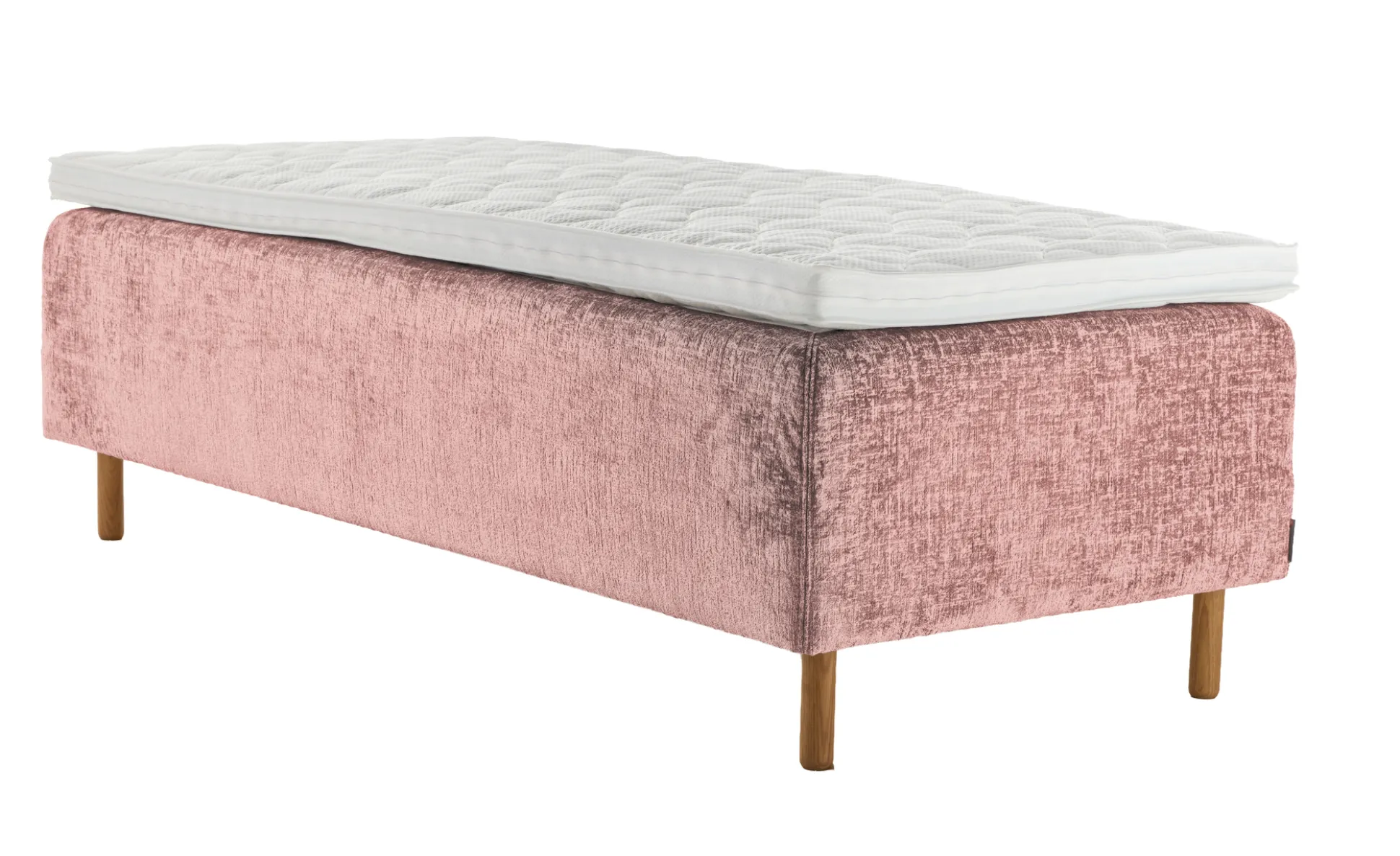 Asko Bonnell Harmony (runkopatja 80x200cm medium, Unic 19 roosa, sis. Ergo-petauspatja)