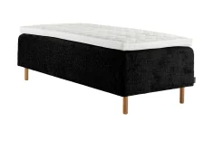 Asko Bonnell Harmony (runkopatja 90x200cm medium, Unic 26 musta, sis. Comfort-petauspatja)