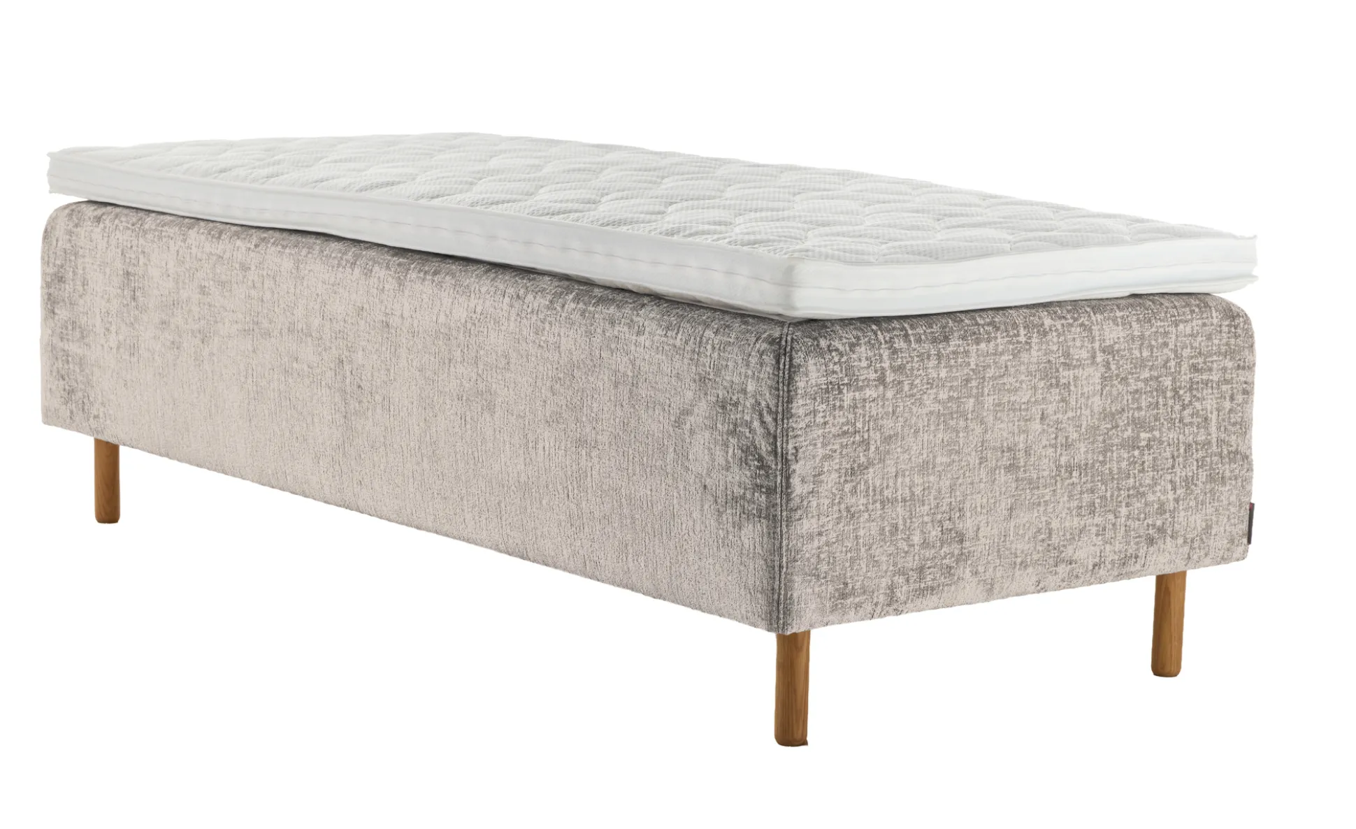 Asko Bonnell Harmony (runkopatja 80x200cm medium, Unic 21 harmaanruskea, sis. Supersoft-petauspatja)