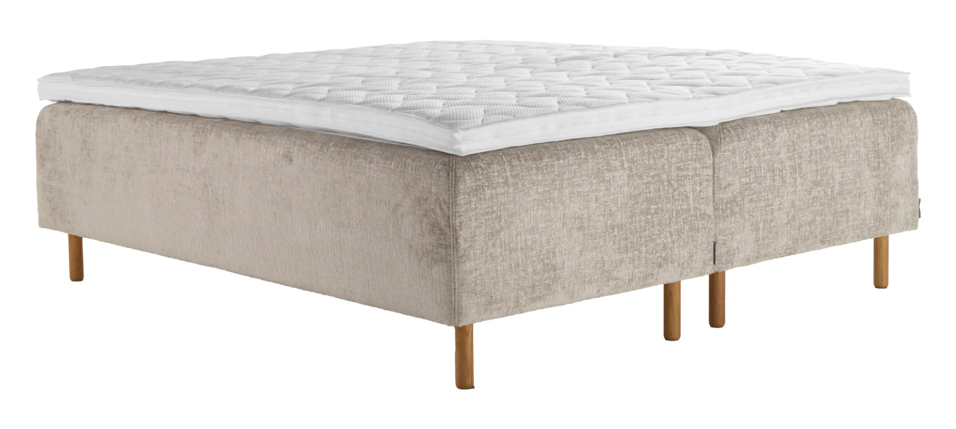 Asko Bonnell Harmony (runkopatja 180x200cm medium/medium, Unic 4 hiekka, sis. Comfort-petauspatja)