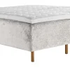 Asko Bonnell Harmony (runkopatja 180x200cm medium/medium, Unic 23 vaaleanharmaa, sis. Basic-petauspatja + pääty)