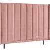 Asko Bonnell Harmony (runkopatja 180x200cm hard/hard, Unic 19 roosa, sis. Superhard-petauspatja + pääty)