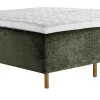 Asko Bonnell Harmony (runkopatja 180x200cm hard/hard, Unic 15 tummanvihreä, sis. Comfort-petauspatja)