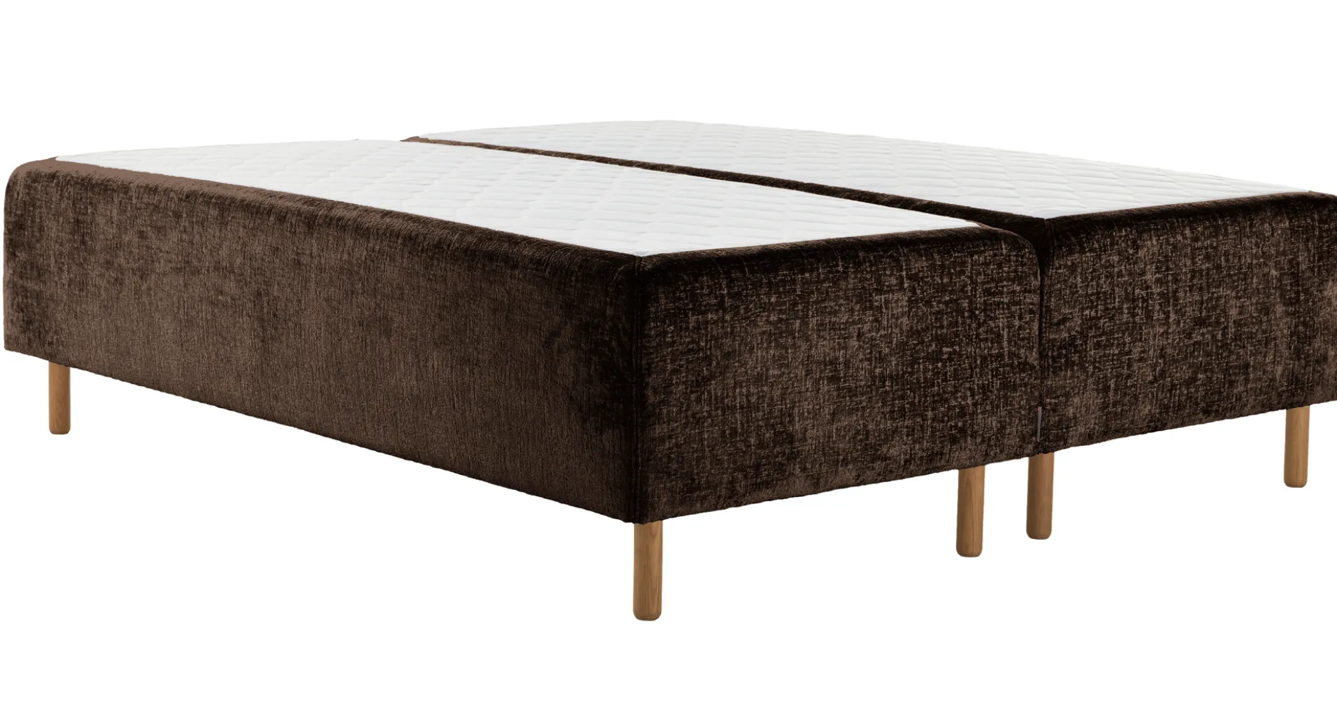 Asko Bonnell Harmony (runkopatja 180x200cm medium/hard, Unic 9 tummanruskea, (ei sis. petauspatjaa))
