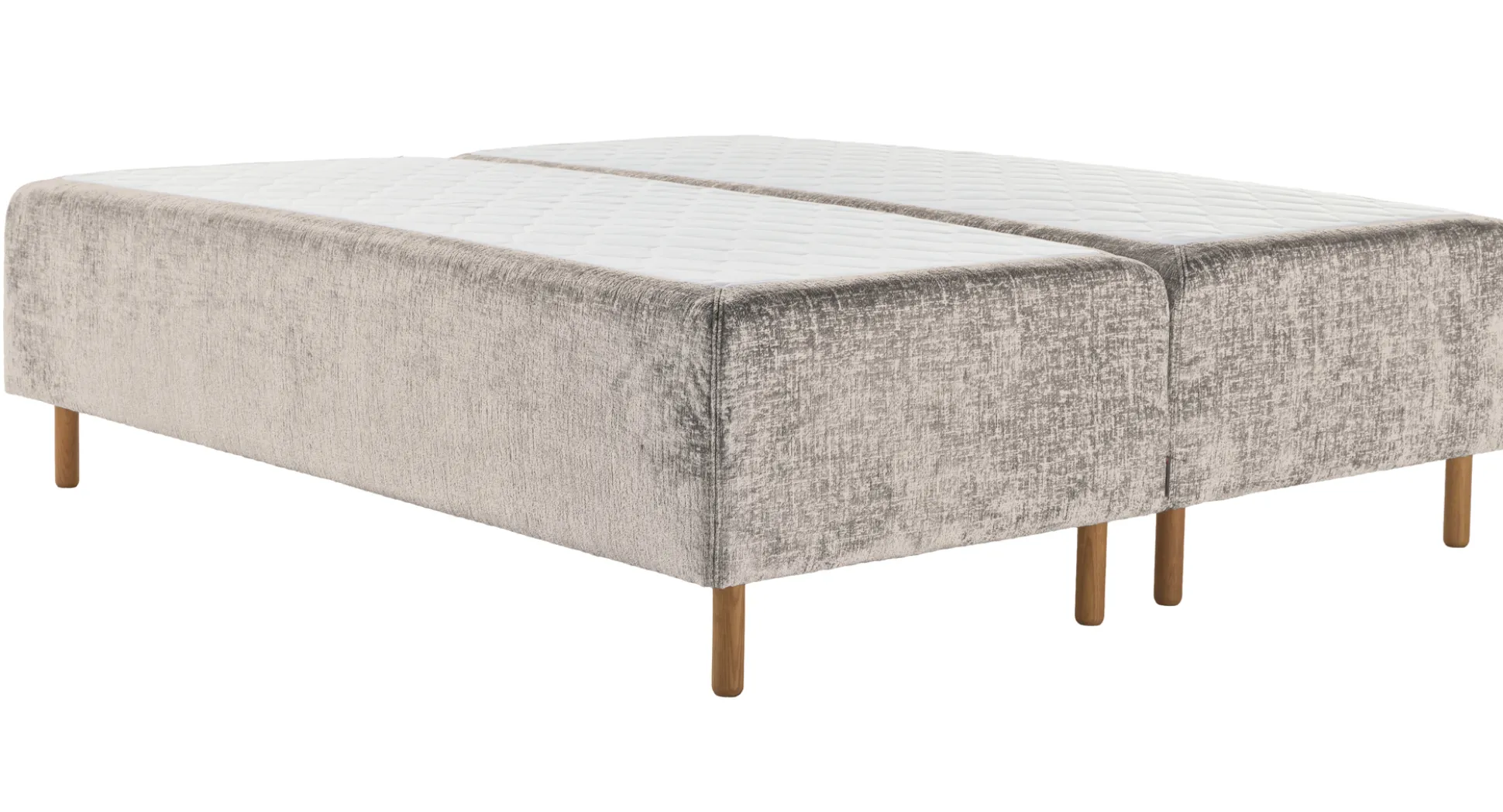 Asko Bonnell Harmony (runkopatja 180x200cm hard/hard, Unic 21 harmaanruskea, (ei sis. petauspatjaa))