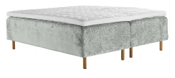 Asko Bonnell Harmony (runkopatja 180x200cm hard/hard, Unic 20 vaaleanvihreä, sis. Ergo-petauspatja + pääty)