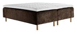 Asko Bonnell Harmony (runkopatja 180x200cm medium/medium, Unic 9 tummanruskea, sis. Ergo-petauspatja + pääty)