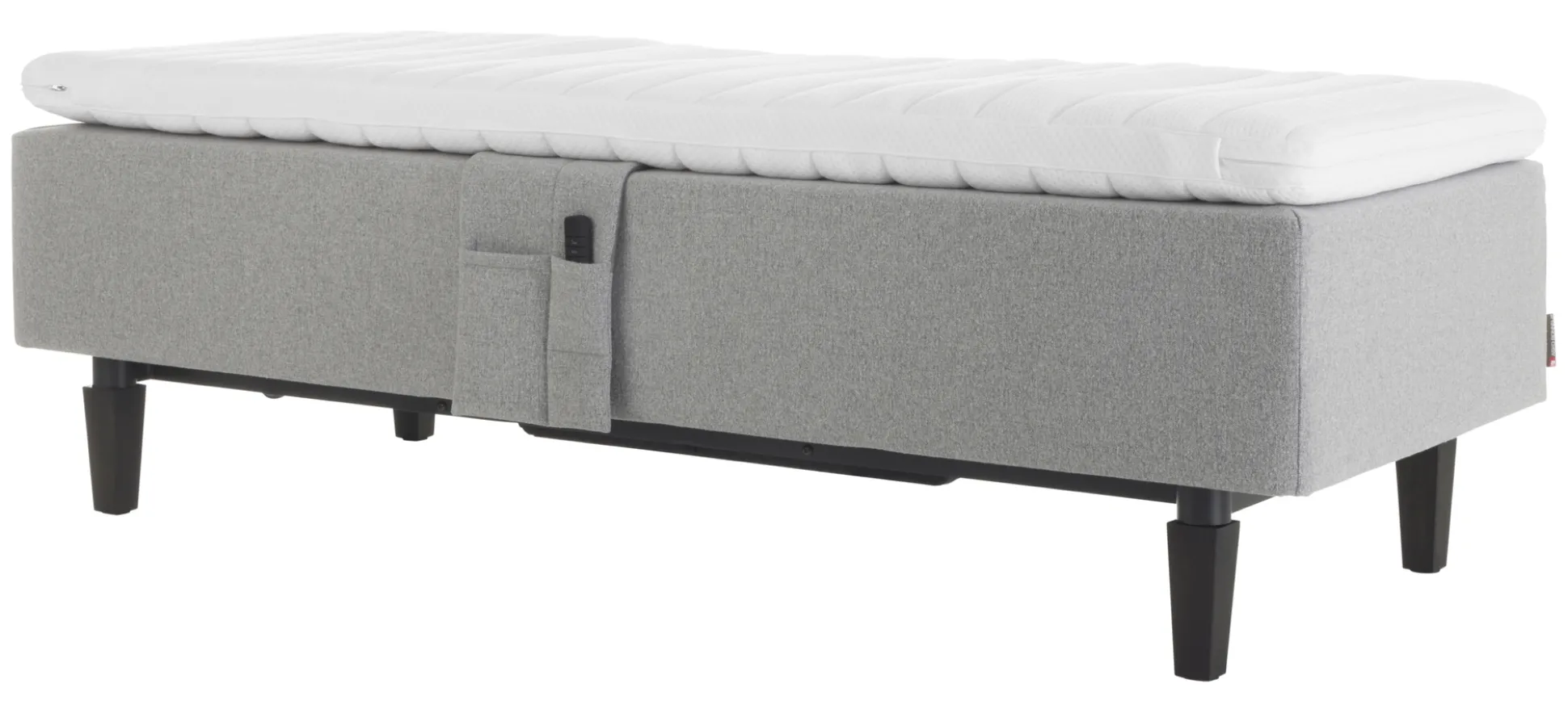 Asko Bonnell Relax (moottorisänky 5-vyöh. 90x200cm hard harmaa (sis. relax pp))