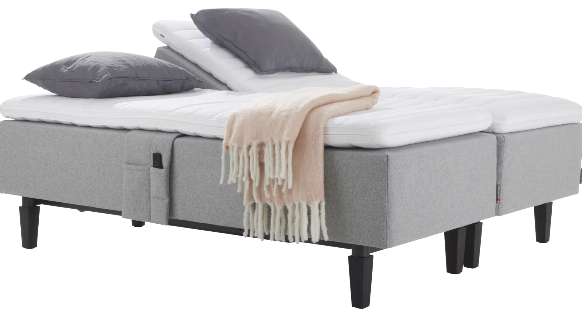 Asko Bonnell Relax (moottorisänky 5-vyöh. 180x200cm hard harmaa (sis. balance pp))