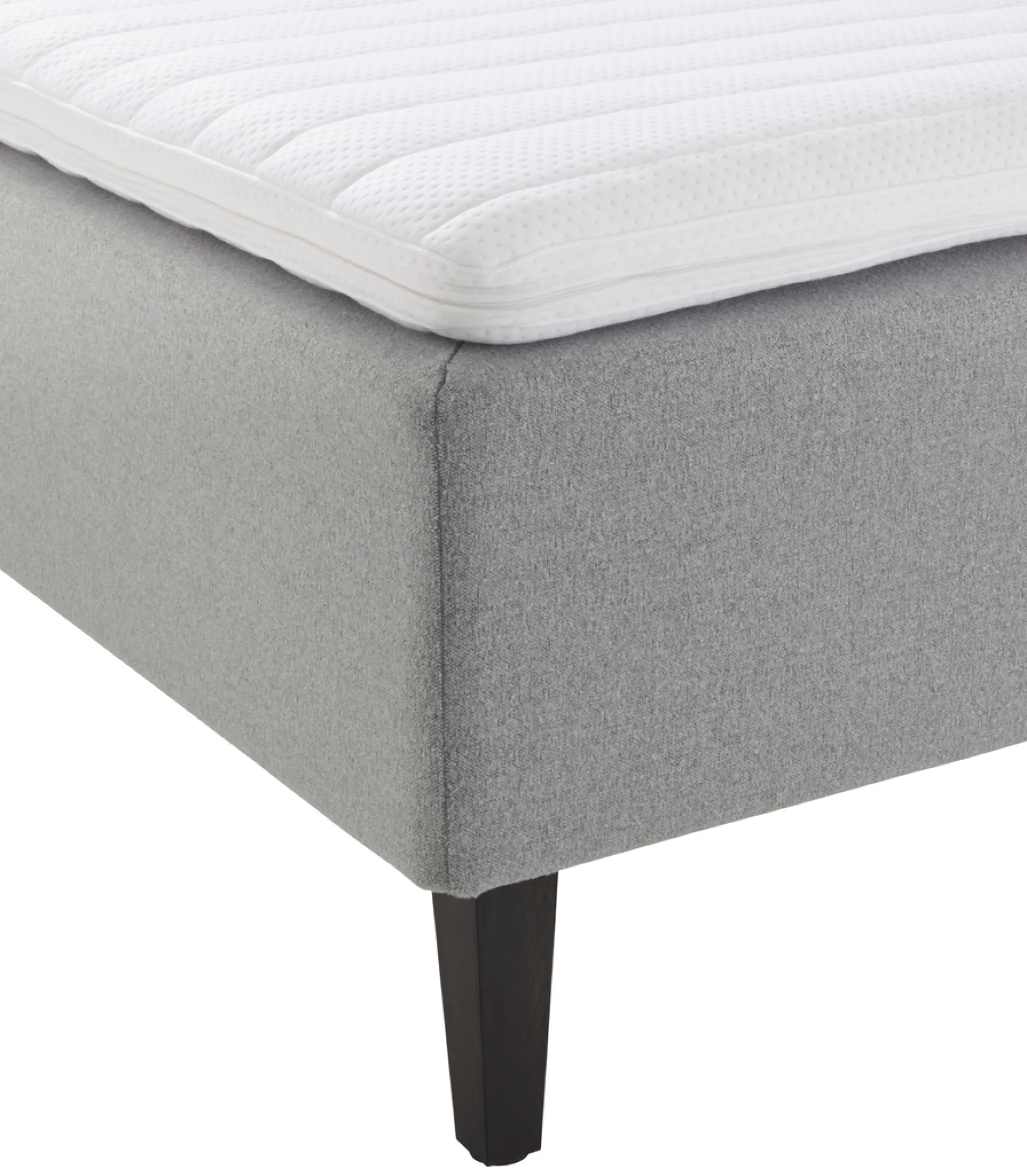 Asko Bonnell Relax (runkopatja 90x200cm medium, harmaa sis. Relax-petauspatja)