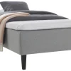 Asko Bonnell Relax (runkopatja 140x200cm hard, harmaa sis. 8cm älyvaahto-petauspatja)